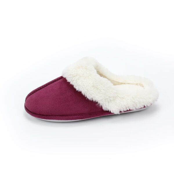 microfiber upper home TPR outsole woman soft insole indoor slipper - Image 6