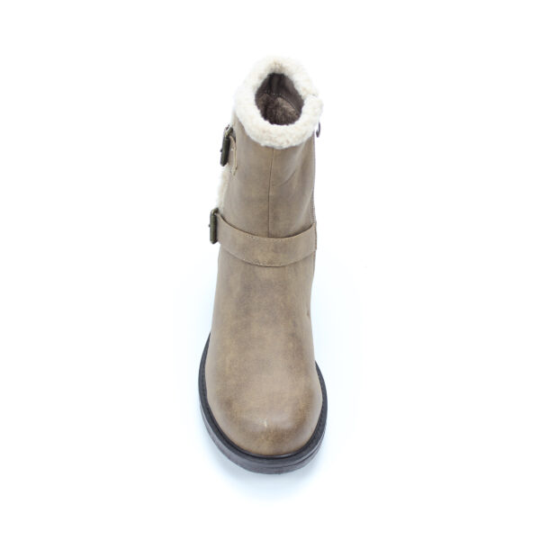 high casual boots with fur binding fashion boots lady women shoes - Image 4