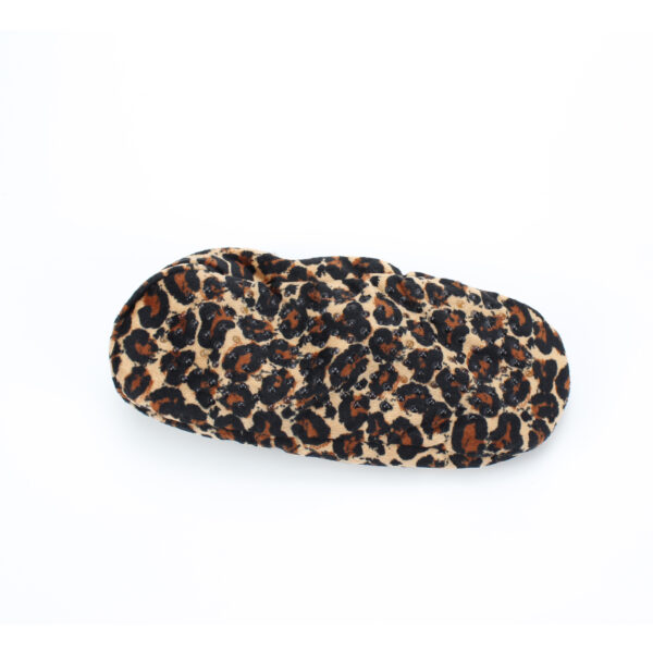 leopard print black lining pre-slippery outsole indoor slipper ballerina - Image 6